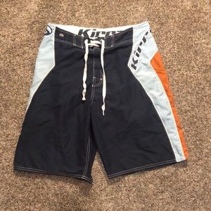 Men’s swim trunks size 32 waist board shorts